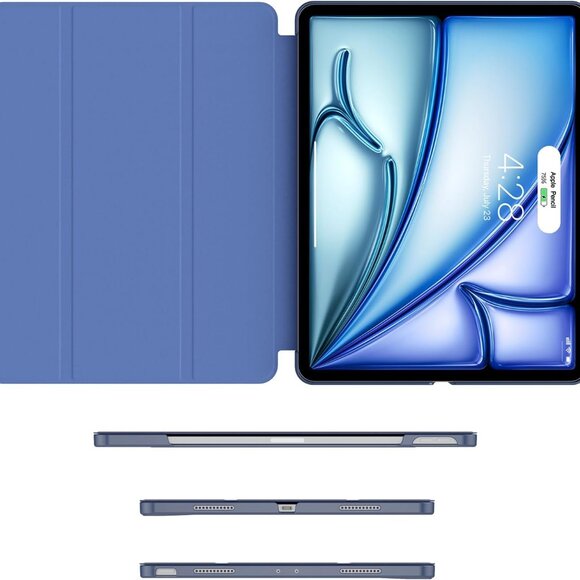 SOKE Protective Case for iPad Air iPad Pro Navy Blue NEW - Picture 8 of 9